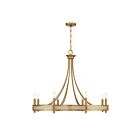 Savoy House 1-2054-8-322 Camden 8-Lumières 420 Watt Laiton chaud Lustre
