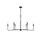 Lustre Savoy House Salerno 1-2221-6-89 6 Lumières 360W Noir mat
