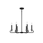 Lustre Savoy House Torino 1-2450-6-89 6 Lumières 360W Noir mat