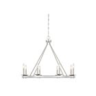 Lustre Savoy House Middleton 1-308-8-SN 8 Lumières 480W Nickel satiné