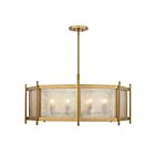 Savoy House 1-3803-8-322 Jacobs 8-Lumières 420 Watt Laiton chaud Lustre