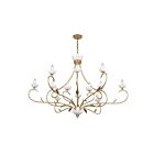 Savoy House Muse 1-5186-12-59 12-Lumières 720W Or français/Cachemire blanc Suspendu