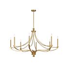Savoy House Preserve 1-6415-8-322 8-Lumières 480W Laiton chaud Suspendu