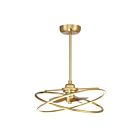 Savoy House 24-FD-745-322 Dorado Laiton chaud 36W Ventilateur de plafond