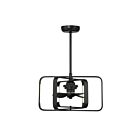 Savoy House 24-FD-955-89 Lynx Noir mat 36W Ventilateur de plafond