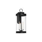 Savoy House 5-903-BK Englewood 3-Lumières 120W Noir mat Lanterne murale d'extérieur