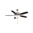 Ventilateur de plafond Savoy House Mystique 52-831-5RV-SN 56.6W 52" Nickel satiné