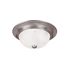 Plafonnier Savoy House Essentials 6-11264-11-Sn 2 Lumières 80W Nickel Satiné