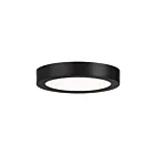 Savoy House Essentials 6-3333-5-BK 1-Lumière 10W Noir Plafonnier
