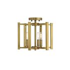 Plafonnier Semi Encastré Savoy House Essentials Benson 6-7702-3-322 3 Lumières 180W Laiton Chaud