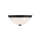 Plafonnier Savoy House Essentials 6-780-11-Bk 2 Lumières 80W Noir Mat