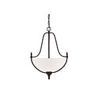 Suspendu Savoy House Essentials Herndon 7-1004-3-13 3 Lumières 180W Bronze Anglais