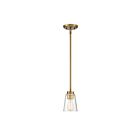 Mini Suspendu Savoy House Essentials Calhoun 7-1026-1-322 1 Lumière 60W Laiton Chaud