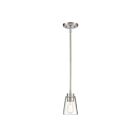 Mini Suspendu Savoy House Essentials Calhoun 7-1026-1-Sn 1 Lumière 60W Nickel Satiné