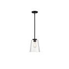 Suspendu Savoy House Essentials Calhoun 7-1027-1-89 1 Lumière 60W Noir Mat