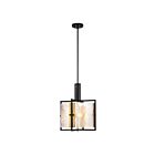 Savoy House Hayward 7-1699-3-143 3-Lumières 180W Noir mat avec des accents de laiton chaleureux Suspendu