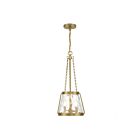 Suspendu Savoy House Essentials Crawford 7-1803-3-322 3 Lumières 180W Laiton Chaud
