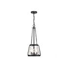 Suspendu Savoy House Essentials Crawford 7-1803-3-89 3 Lumières 180W Noir Mat