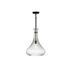 Suspendu Savoy House Essentials Bristo 7-2265-1-89 1 Lumière 60W Noir Mat