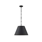 Savoy House Essentials Alden 7-231-1-89 1-Lumière 60W Noir mat Suspendu