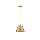 Savoy House Essentials Alden 7-232-1-322 1-Lumière 60W Laiton chaud Suspendu