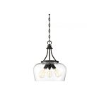 Suspendu Savoy House Essentials Octave 7-4034-3-13 3 Lumières 180W Bronze Anglais