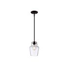 Mini Suspendu Savoy House Essentials Vintage 7-4134-1-13 1 Lumière 60W Bronze Anglais