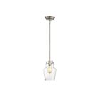Mini Suspendu Savoy House Essentials Vintage 7-4134-1-Sn 1 Lumière 60W Nickel Satiné