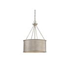 Suspendu Savoy House Rochester 7-487-4-53 4 Lumières 240W Patine Argentée