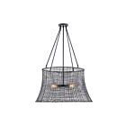 Savoy House Longleaf 7-6192-4-89 4-Lumières 240W Noir mat Lustre extérieur