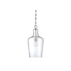 Suspendu Savoy House Essentials Franklin 7-702-1-109 1 Lumière 60W Nickel Poli