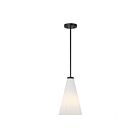 Suspendu Savoy House Essentials Bristol 7-8840-1-89 1 Lumière 60W Noir Mat