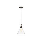 Suspendu Savoy House Essentials Drake 7-9132-1-13 1 Lumière 60W Bronze Anglais