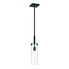 Mini Suspendu Savoy House Essentials Winfield 7-9770-1-89 1 Lumière 60W Noir Mat