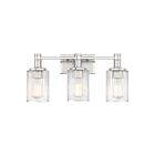 Savoy House 8-1102-3-146 Concord 3-Lumières 180W Chrome/Nickel poli Vanité