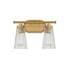 Luminaire de vanité Savoy House Essentials 8-1745-2-322 Chantilly 2 Lumières 120W Laiton chaud