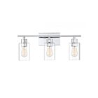 Luminaire de vanité Savoy House 8-2149-3-11 Lambert 3 Lumières 180W Chrome poli