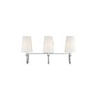 Luminaire de vanité Savoy House Essentials 8-2542-3-109 Cameron 3 Lumières 120W Nickel poli
