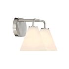 Savoy House 8-2988-2-SN Blair 2-Lumières 120W Nickel satiné Lumière Vanité