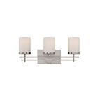 Luminaire de vanité Savoy House Essentials 8-338-3-SN Colton 3 Lumières 180W Nickel satiné