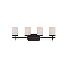 Luminaire de vanité Savoy House Essentials 8-338-4-13 Colton 4 Lumières 240W Bronze anglais