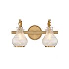 Luminaire de vanité Savoy House 8-4417-2-322 Adams 2 Lumières 120W Laiton chaud