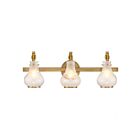 Luminaire de vanité Savoy House 8-4417-3-322 Adams 3 Lumières 180W Laiton chaud