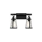 Luminaire de vanité Savoy House 8-560-2-BK Albany 2 Lumières 120W Noir