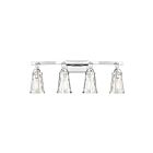 Luminaire de vanité Savoy House 8-560-4-11 Albany 4 Lumières 240W Chrome poli