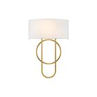 Savoy House 9-4800-2-322 Tempe 2-Lumières Laiton chaud Applique murale