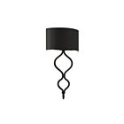 Applique Murale Savoy House Essentials Como 9-6520-1-89 1 Lumière Noir Mat