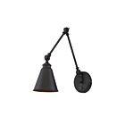 Applique Murale Savoy House Essentials Morland 9-961Cp-1-13 1 Lumière Bronze Anglais