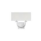 Applique Murale Savoy House Essentials Rhodes 9-998-2-109 2 Lumières Nickel Poli