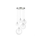 Suspendu Savoy House Meridian M10099Bn 5 Lumières 10W Nickel Brossé